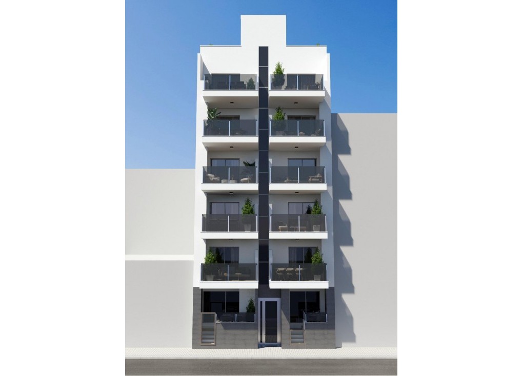 New Build - Apartment - Top Floor Apartment - Torrevieja - Playa del Cura