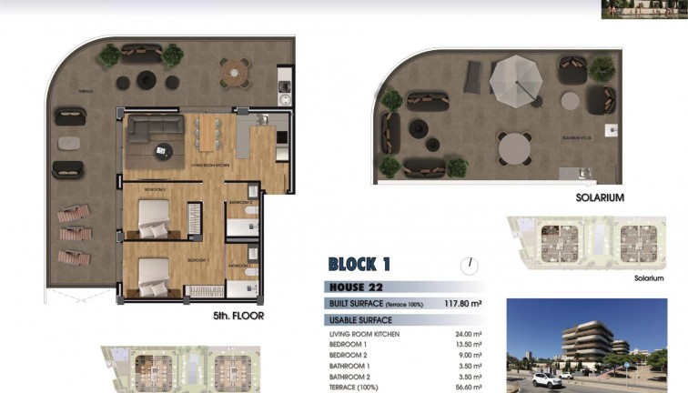 New Build - Apartment - Penthouse - Arenales del Sol