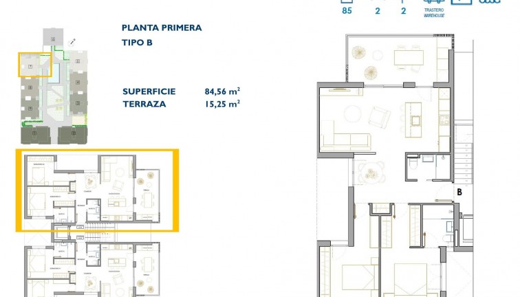 Nybyggen - Lägenhet - San Pedro del Pinatar