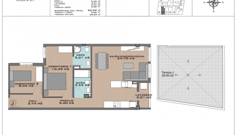 New Build - Apartment - Penthouse - Algorfa