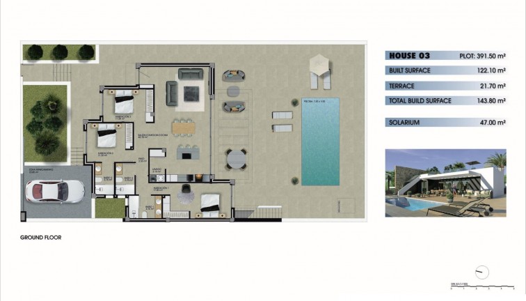 New Build - Chalet - Mutxamel - Dorado Country Club