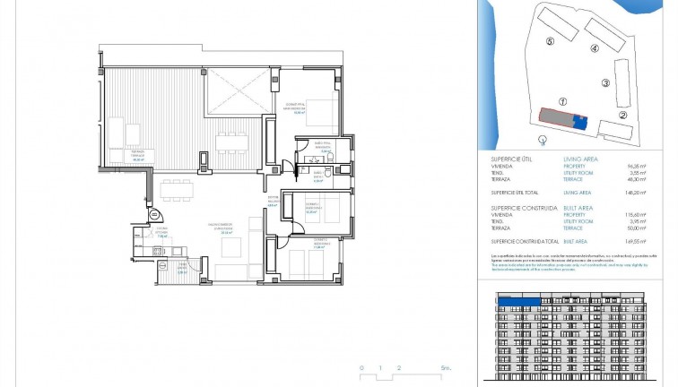 New Build - Apartment - Top Floor Apartment - Torrevieja - Punta Prima