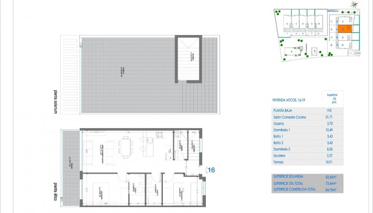 New Build - Apartment - Top Floor Apartment - Torrevieja - Punta Prima