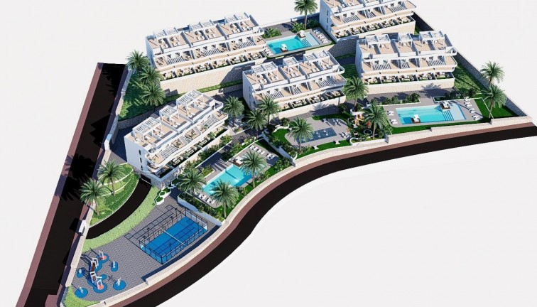 New Build - Apartment - Top Floor Apartment - Finestrat - Golf Piug Campana