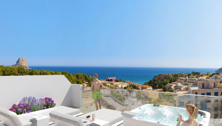 New Build - Apartment - Top Floor Apartment - Calpe - Manzanera