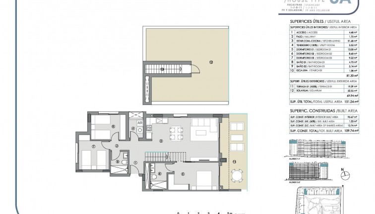 New Build - Apartment - Top Floor Apartment - Torrevieja - Punta Prima