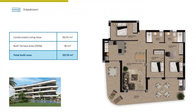 New Build - Apartment - Orihuela Costa - Punta Prima