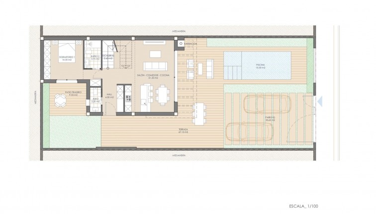 New Build - Chalet - San Juan de los Terreros - Las Mimosas