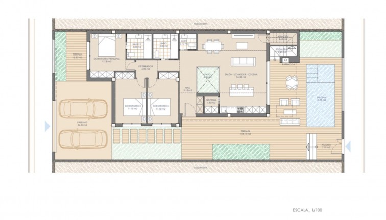 New Build - Chalet - San Juan de los Terreros - Las Mimosas