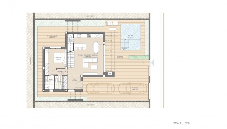 New Build - Chalet - San Juan de los Terreros - Las Mimosas