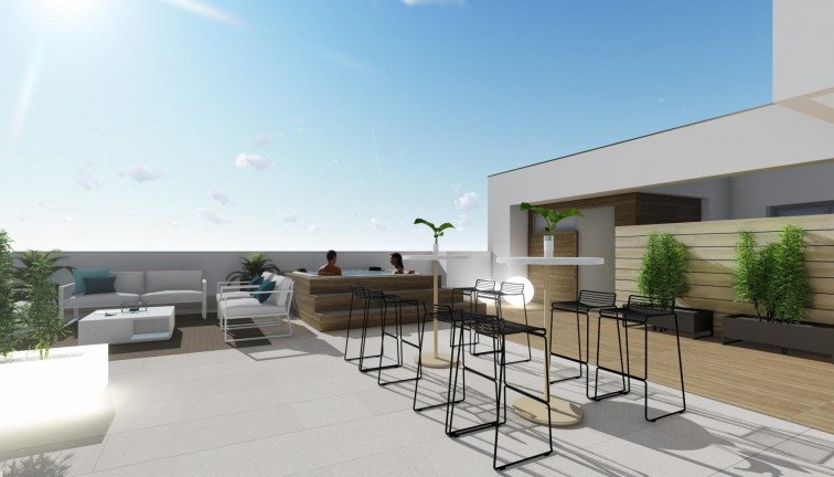 New Build - Apartment - Top Floor Apartment - Torrevieja - Playa del Cura