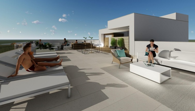 New Build - Apartment - Top Floor Apartment - Torrevieja - Playa del Cura