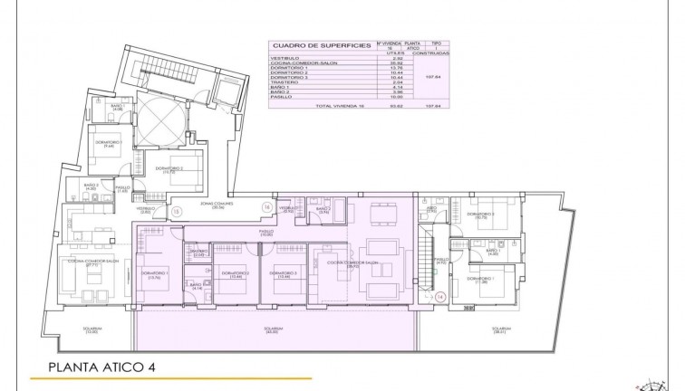 New Build - Apartment - Top Floor Apartment - Torrevieja - Playa del Cura