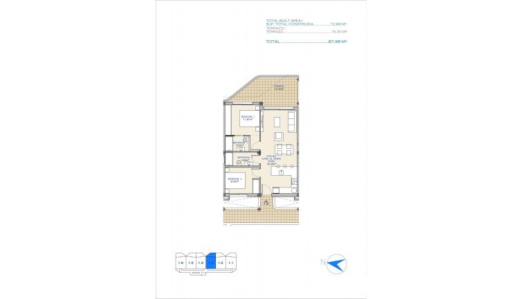 New Build - Apartment - Los Alcazares - Serena Golf