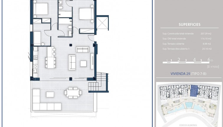 New Build - Apartment - Top Floor Apartment - Arenal d´en Castell - pueblo