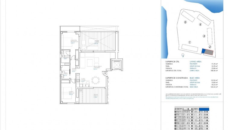 New Build - Apartment - Top Floor Apartment - Torrevieja - Punta Prima