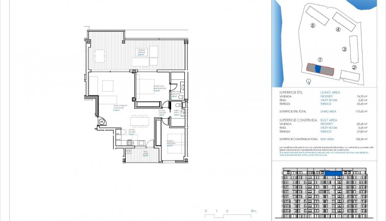 New Build - Apartment - Top Floor Apartment - Torrevieja - Punta Prima