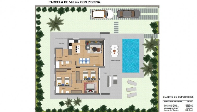 Nybyggen - Fristående hus - Calasparra - Urbanización Coto Riñales
