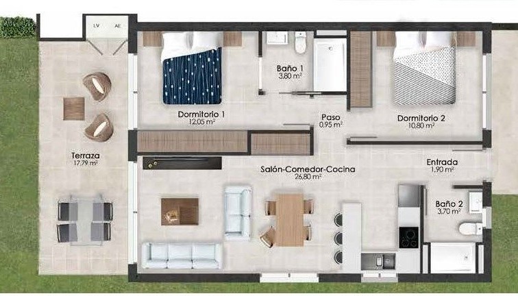 New Build - Apartment - Murcia - Condado De Alhama